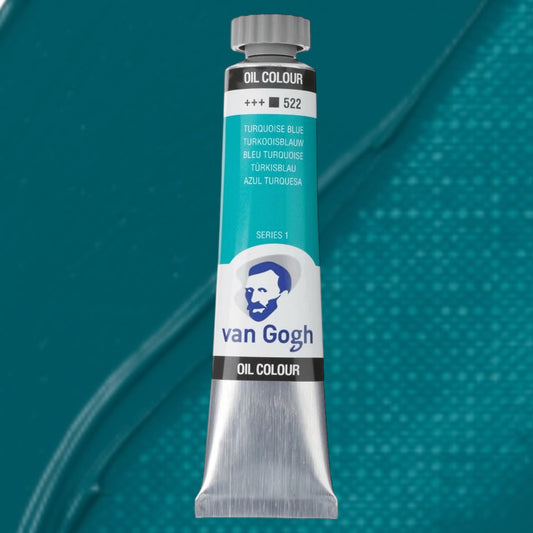 Van Gogh Ölfarbe - Türkisblau 522 - 20 ml