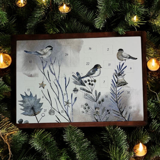 postcard Advent calendar