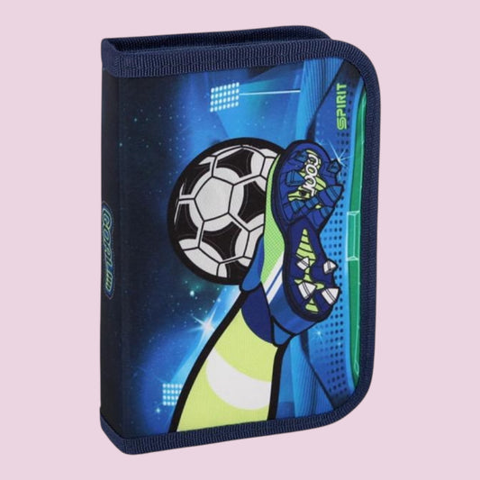 Schüler-Etui "FUSSBALL GOAL", 1-Zipp, 28-tlg
