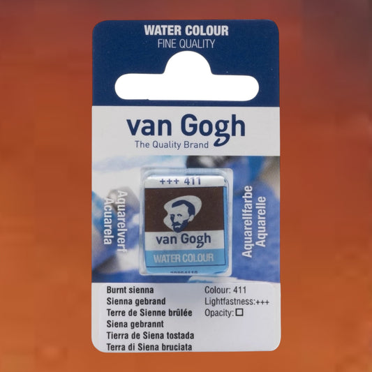 Van Gogh Aquarellfarbe Näpfchen Siena Gebrannt 411
