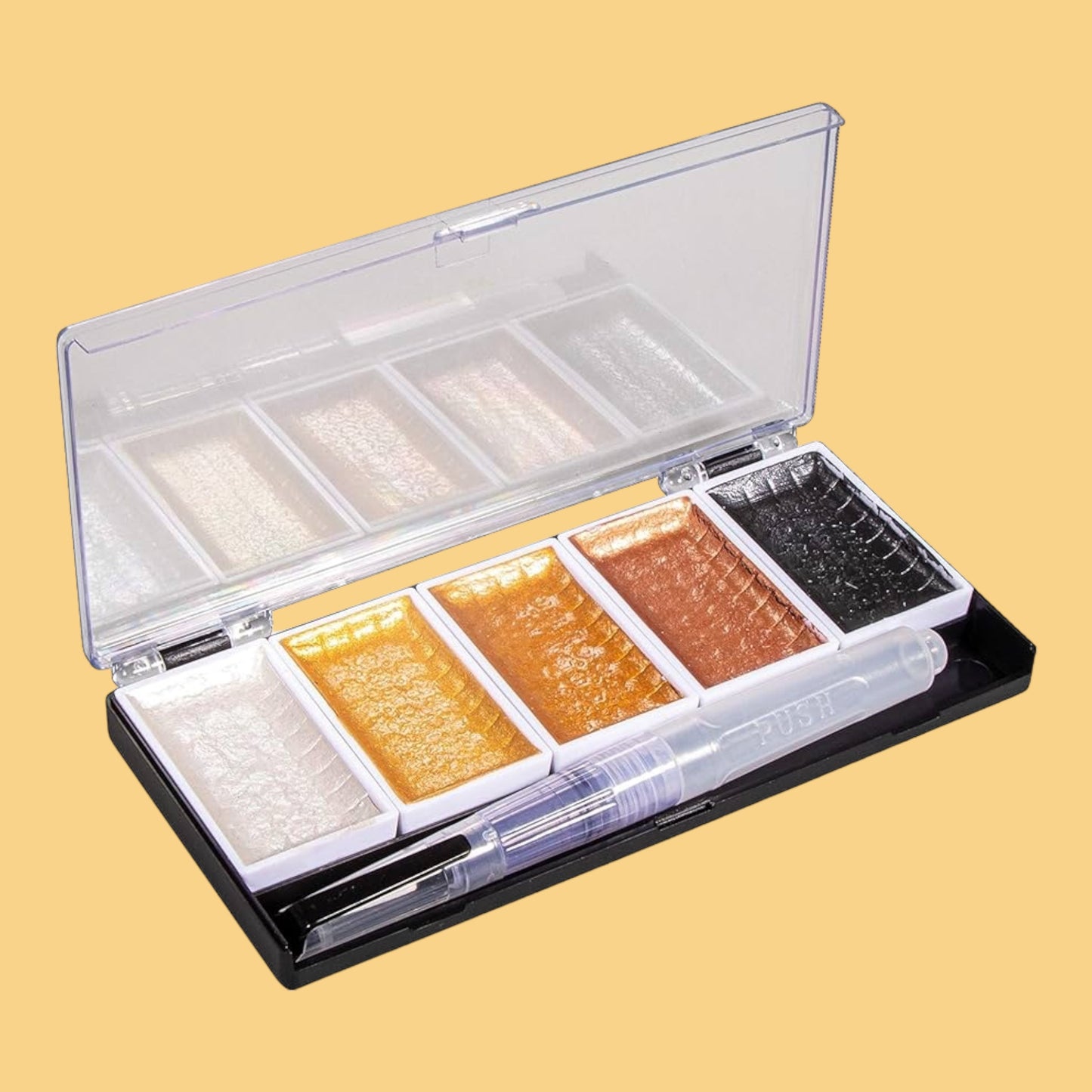 Rayher watercolor set of 5 metallic