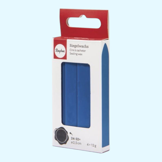 Rayher Siegelwachs Royalblau 4x12g