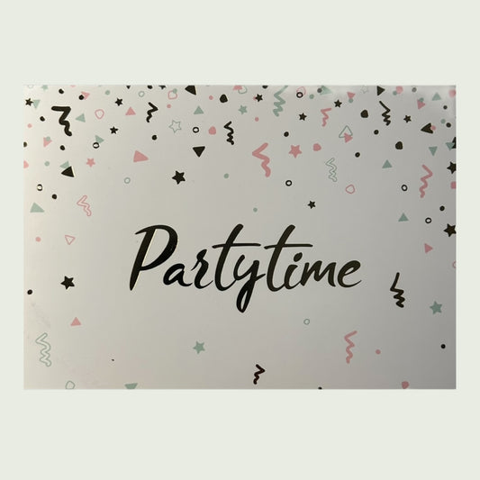 Postkarte „Partytime“