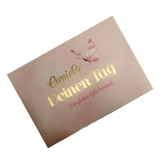 Postcard Enjoy your day. Congratulations