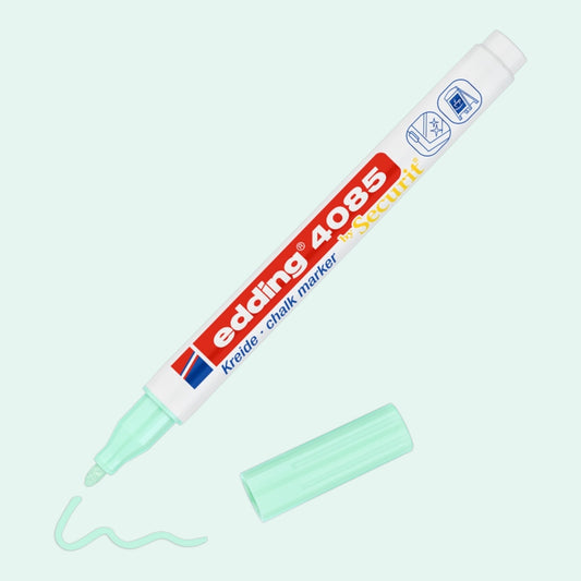 Edding 4085 Kreidemarker Pastellgrün, Rundspitze 1–2 mm
