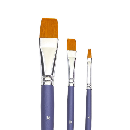 Pébéo Acryl- & Deco-Set mit 3 Pinseln