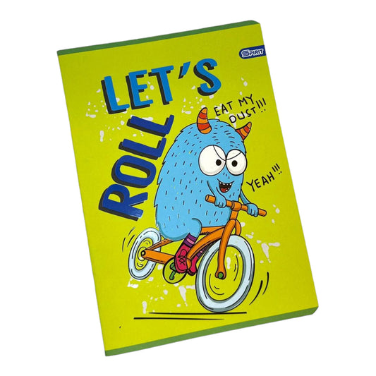 Exercise book A5, softcover, 52 sheets.