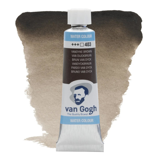 Van Gogh Aquarellfarbe Tube Vandyckbraun 403