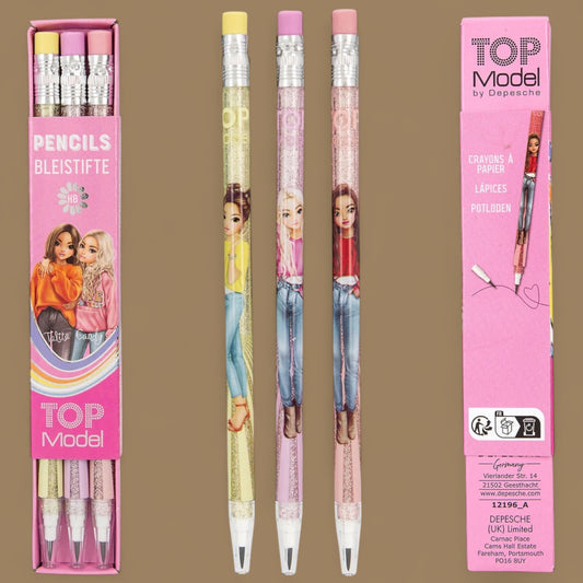 Depesche TopModel Push Pencils, set of 3