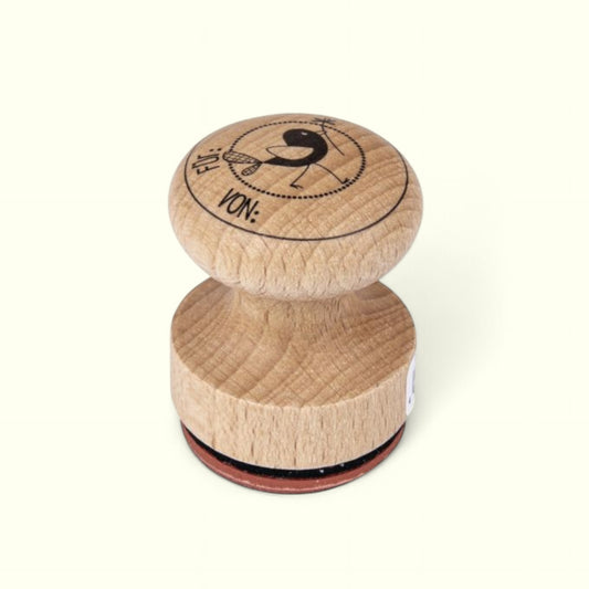 Rayher Holzstempel Geschenkanhänger , 3cm ø
