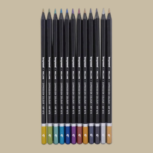 Bruynzeel Expression Colored Pencils Metallic 12er