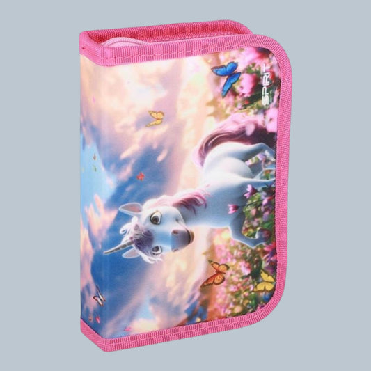 Schüler-Etui "MINI PONY", 1-Zipp, 28-tlg