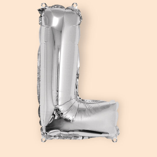 Folienballon, Buchstabe L 40cm