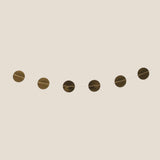 Rayher Paper Garland, 5cm ø, Gold, 2m, Gloss