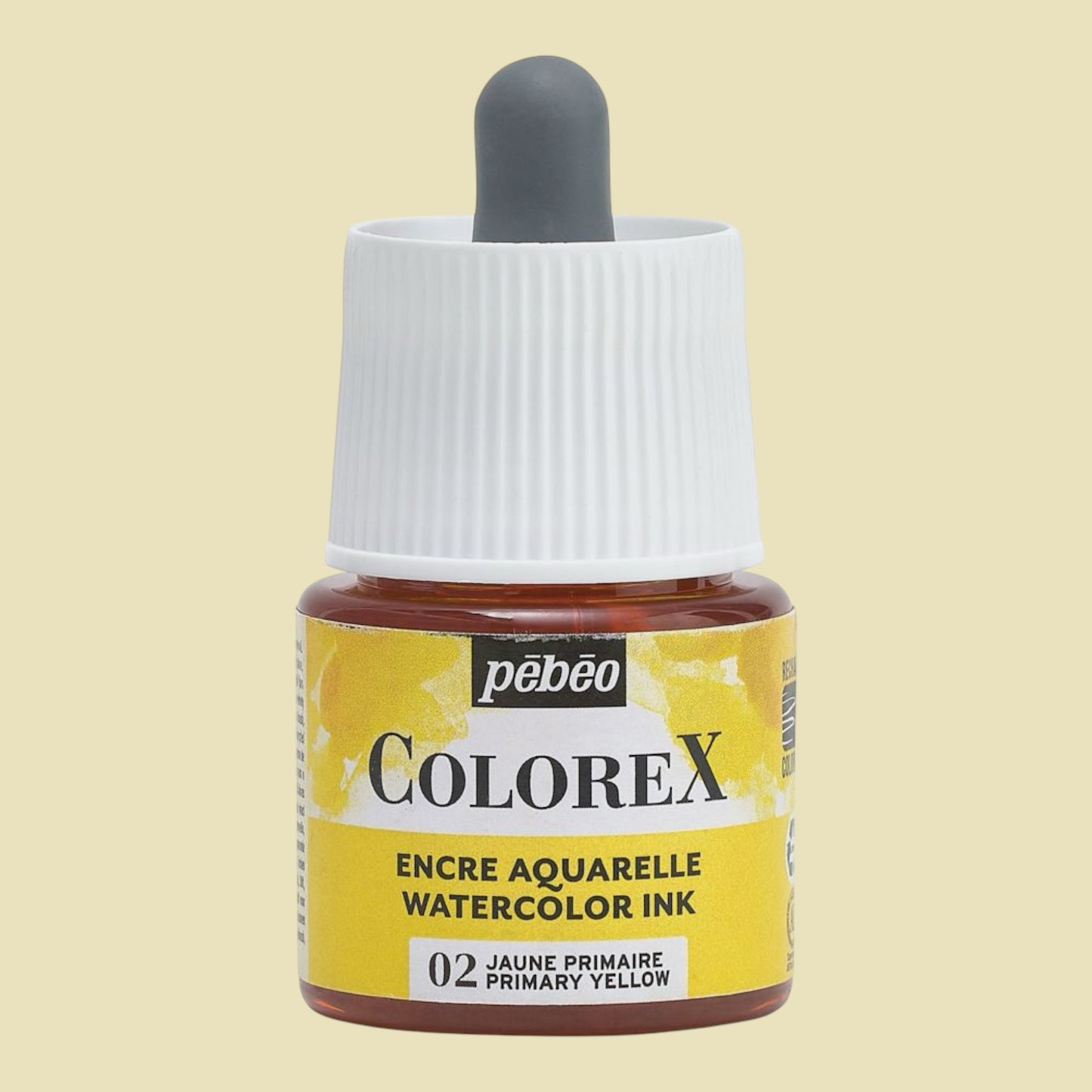 Pebeo Colorex Inks - Primary Yellow, 45 ml