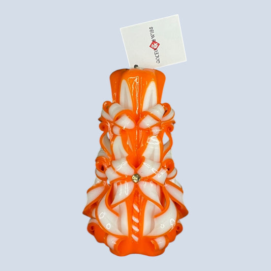 Geschnitzte Kerze Mittel