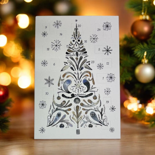 postcard Advent calendar