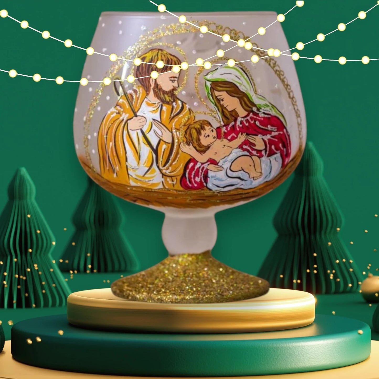 Goleo Teelichtlampe - Holy Night