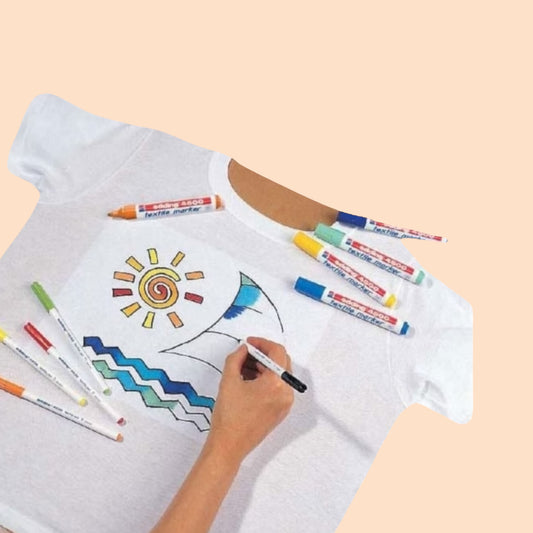 Edding 4500 Textile Marker – 2-3 mm Rundspitze, Neon Orange