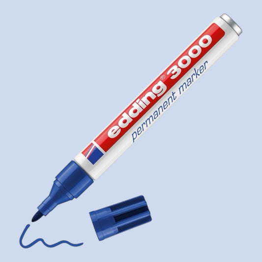 Edding 3000 Permanent Marker Blue, 1.5–3 mm