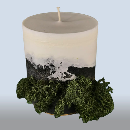 Goleo Kerze “Natürliche Harmonie” — Beton und Sojawachs mit Duft N 505