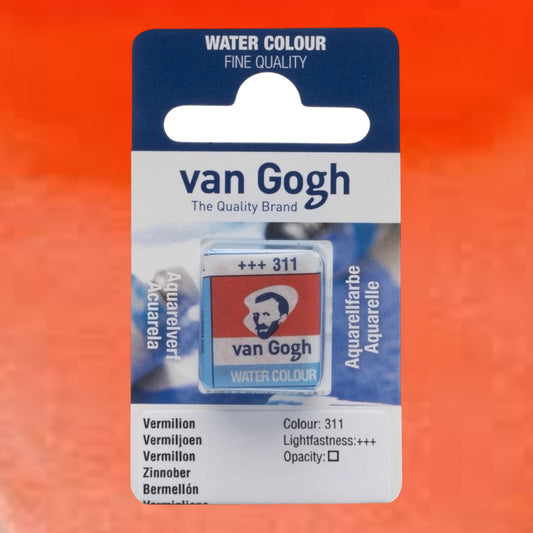 Van Gogh Aquarellfarbe Näpfchen Zinnober 311