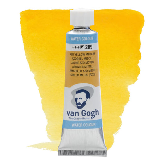 Van Gogh Aquarellfarbe Tube Azogelb Mittel 269