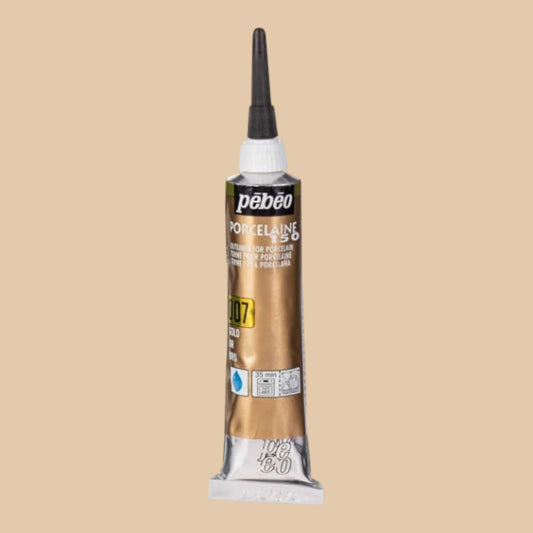 Pébéo Porcelaine 150 outliner Gold 007