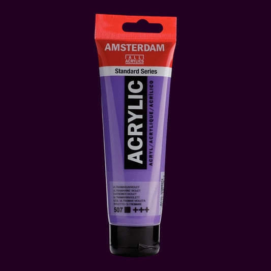 Amsterdam Standard Series Acrylfarbe - Ultramarinviolett 507