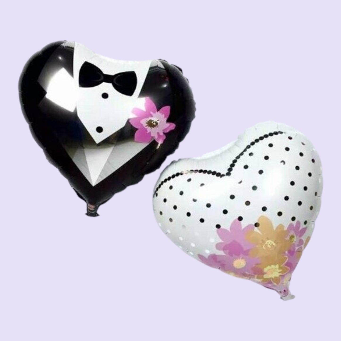 Foil balloon Wedding 76cm - 63cm