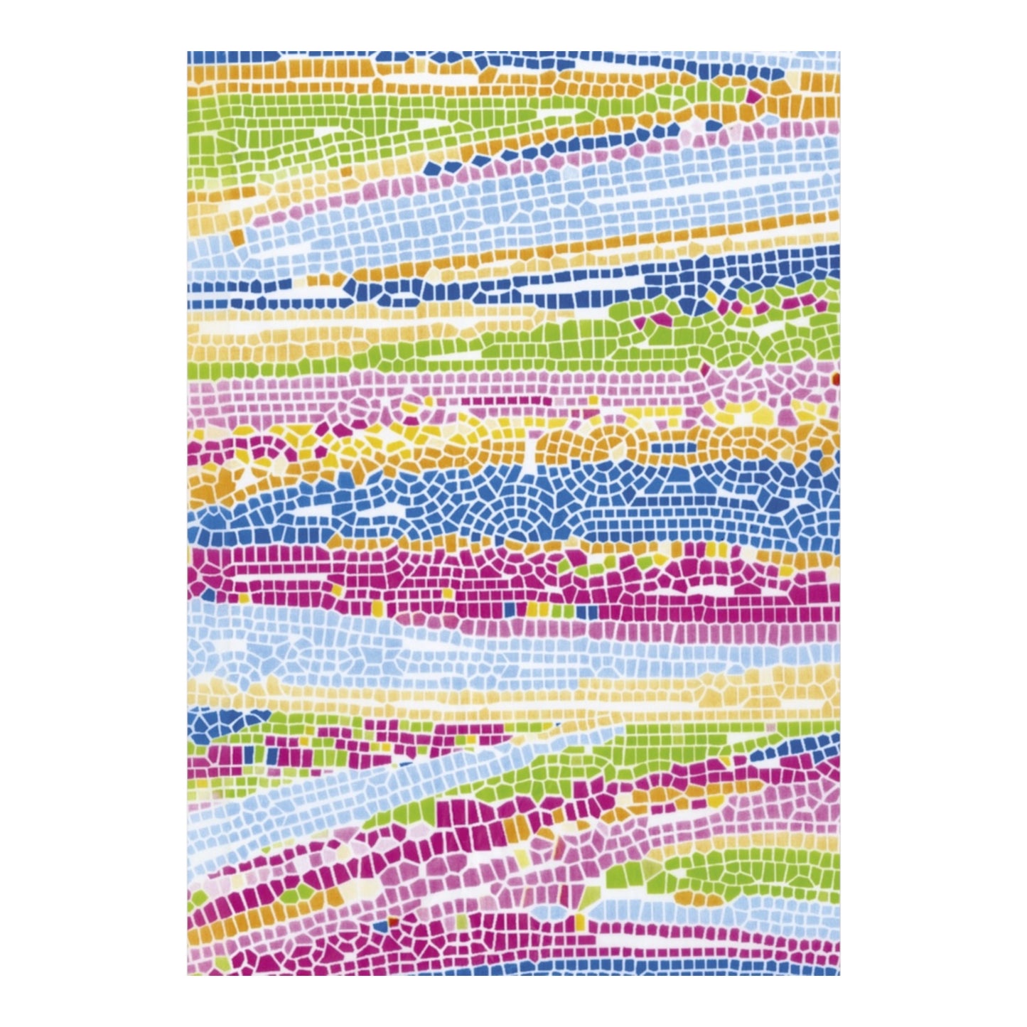 Décopatch Decopatch paper 3 pieces 30 x 40 cm mosaic colored