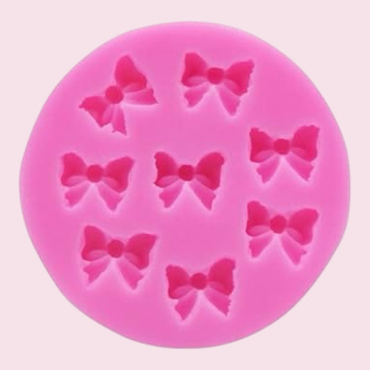 silicone mold with bow