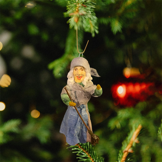 Weihnachtspuppe Hexe