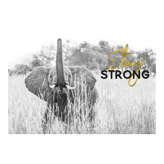 Postcard Stay strong