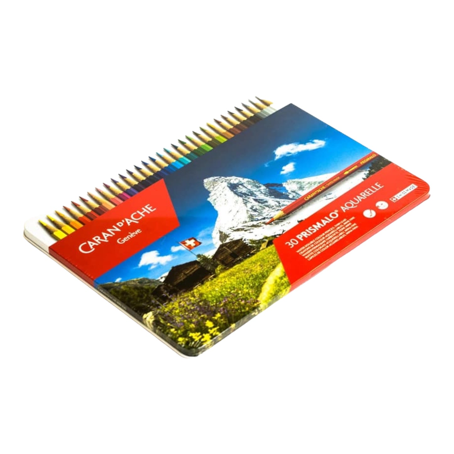 Caran d'Ache Prismalo watercolor pencils, set of 30