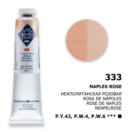 Nevskaya Palitra Master Class Ölfarbe Neapelrose 333 (46ml)