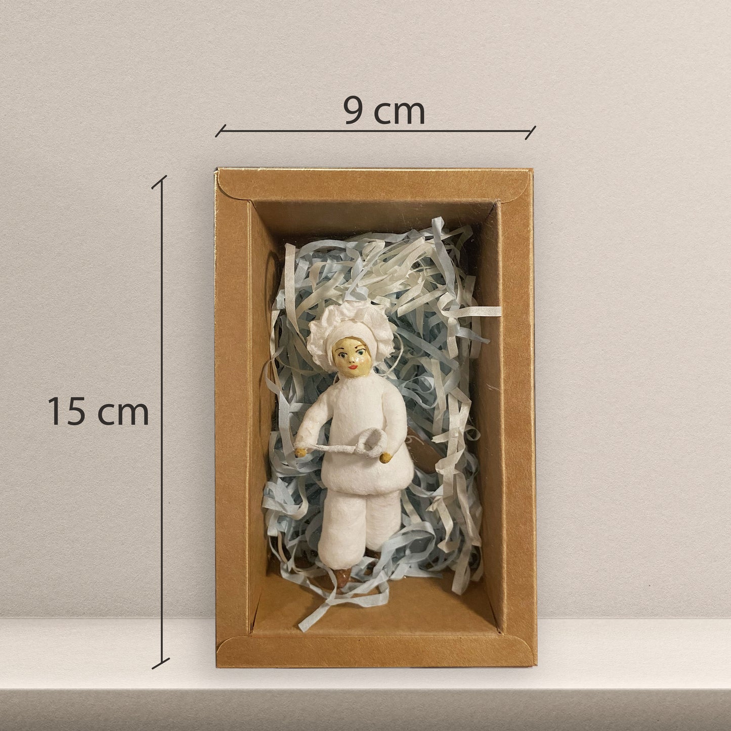 Weihnachtspuppe Junge Köchin
