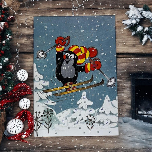 postcard Advent calendar