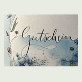 Postkarte „Gutschein“