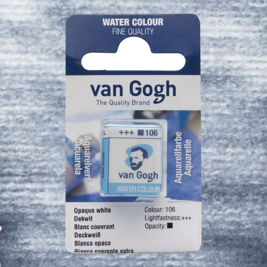 Van Gogh Aquarellfarbe Näpfchen Chinesischweiß 108