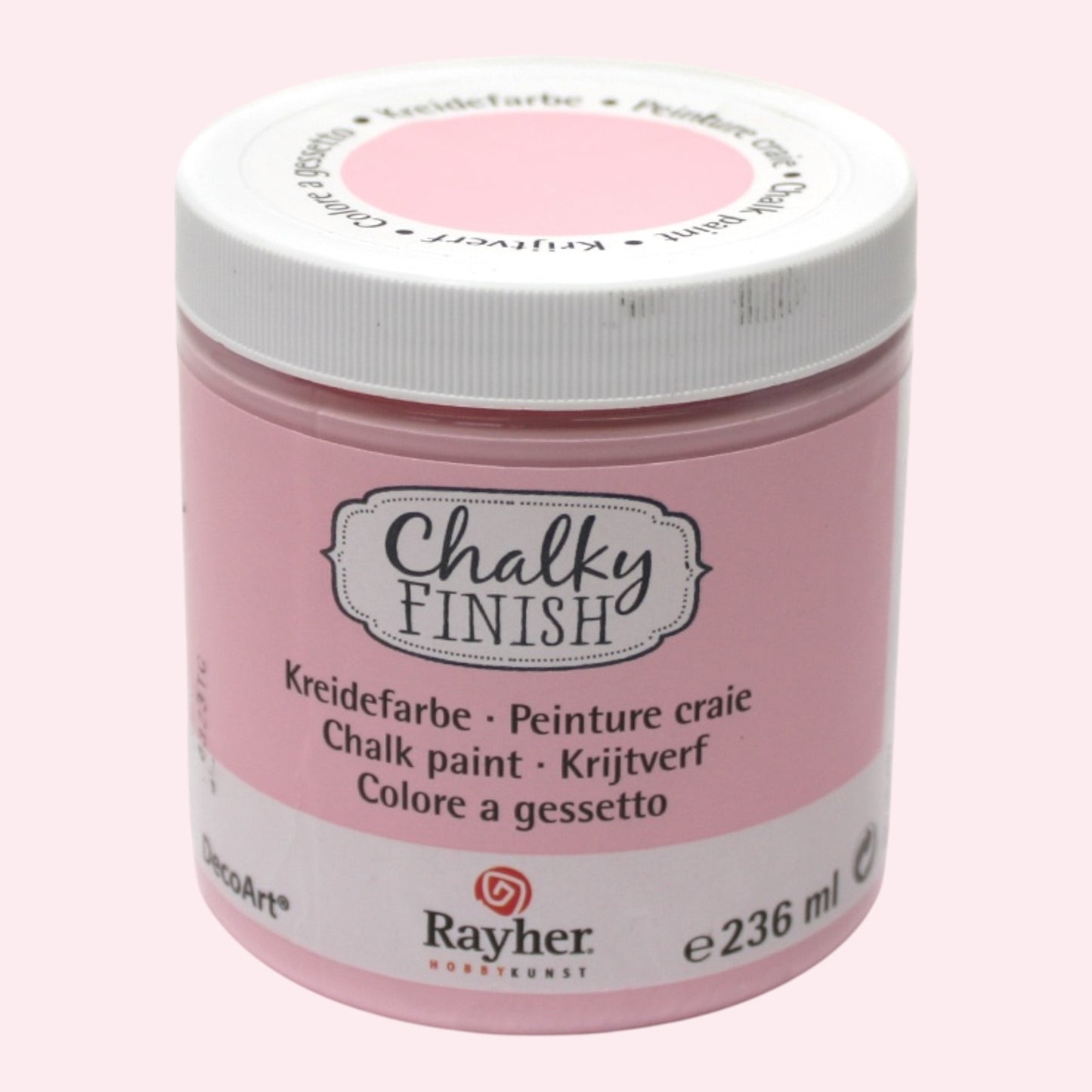 Rayher Chalky-Finish Kreidefarbe – Rosé