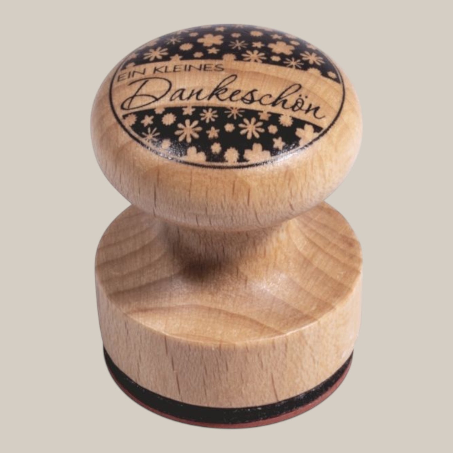 Rayher Holzstempel Dankeschön , Ø 3 cm