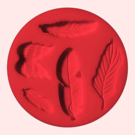 Staedtler silicone mold feathers