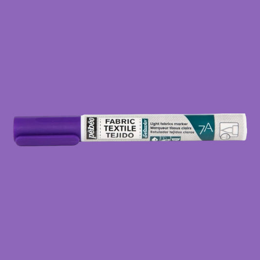 Pébéo Setacolor Stoffmarker 7A – Violett , für helle Stoffe