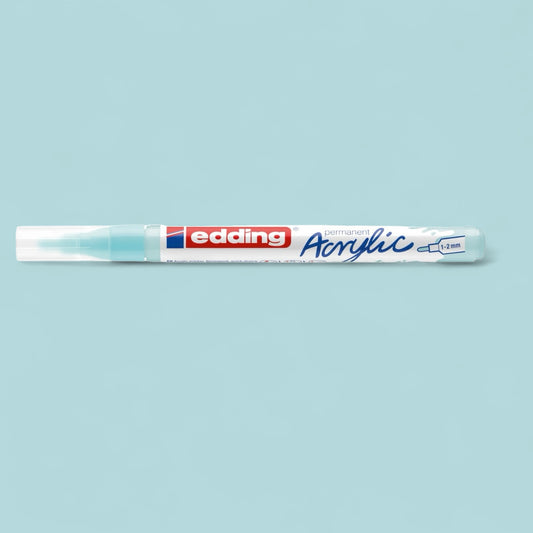Edding 5300 acrylic marker pastel blue 916, round tip 1-2 mm