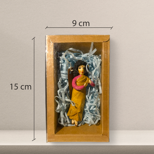 Weihnachtspuppe Indische Frau