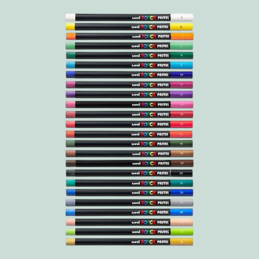 Posca Wachsmalstifte – 24 Stück