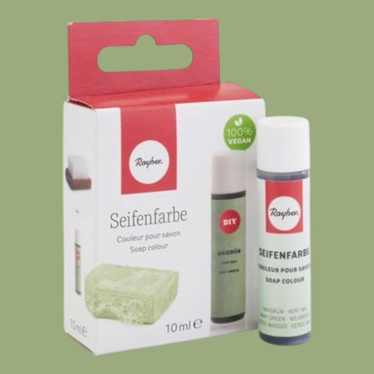 Rayher Seifenfarbe Maigrün 10ml