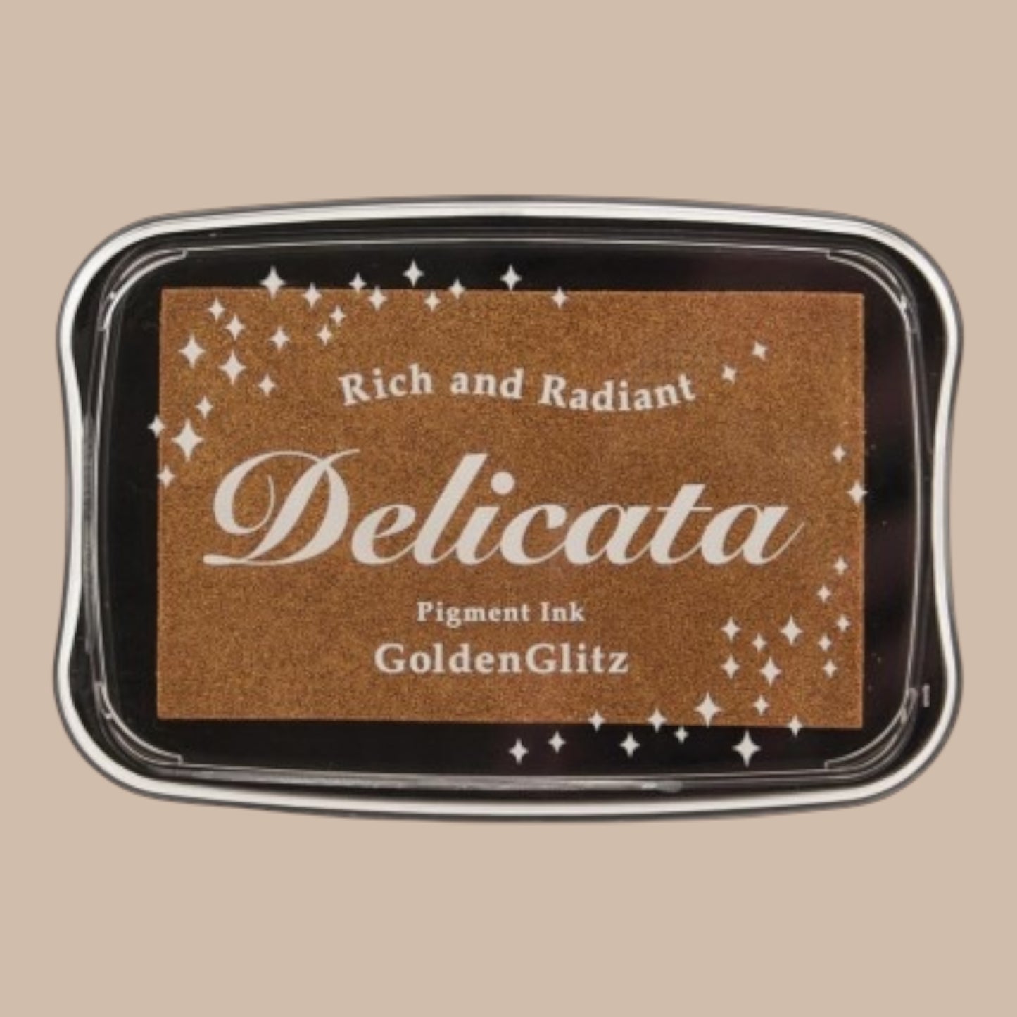 Rayher ink pad Delicata Metallic Gold