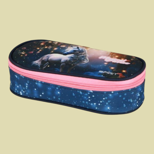 Schuleretuis Leer MY BAG Mini "MAGICAL HORSE", 1-Zip